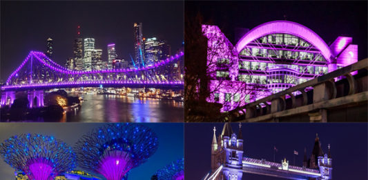 PurpleLightUp on International Day of People with Disabilities