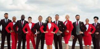 Virgin Atlantic gender neutral uniform