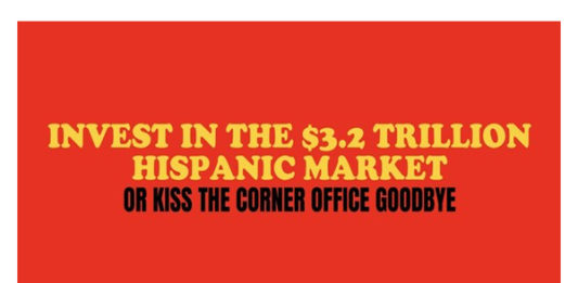 In a bold new brand campaign HMC warns CMOs to properly prioritise the US Hispanic market or kiss their careers goodbye.