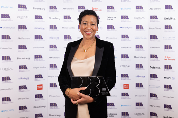 Pamela Maynard honoured as this year’s Black British Business Person of the Year at the 2024 Black British Business Awards. 